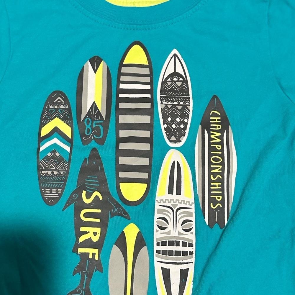 Boys 2T Bundle of Surfer Beach T-Shirts - Picture 2 of 8